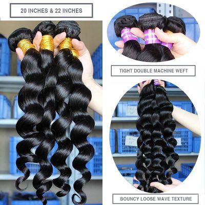 12A Grade Bundles with Closure Frontal Loose Wave