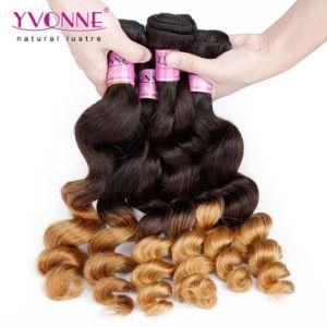 Factory Price Human Hair Extension Peruvian Hair Ombre Human Hair Loose Wave Color T1b/30