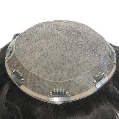 Lw363 Silk Mono Human Hair Wig