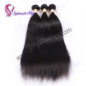 3 Bundles 7A Brazilian Remy Human Hair Straight Extensions Hair Weft with Free Shipping