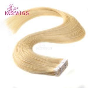 K. S Wigs Good Quality New Arrival Tape Hair Extension 100% Human Hair 60#