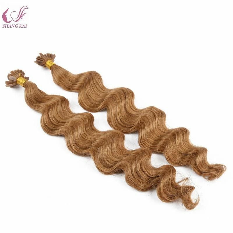 Remy Hair Extension Factory Wholesale Price Various Color Flat Tip Hair Extension Virgin Hair