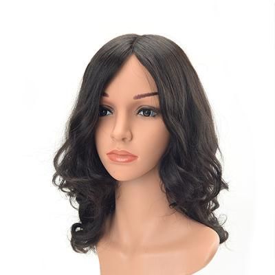 High Quality Mongolian Virgin Hair Replacement for Women