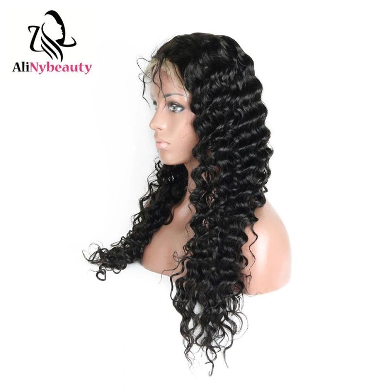 Brazilian Human Hair Wig Deep Wave of Virgin Hair Extension