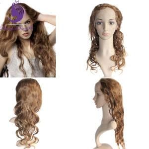 Stock 100% Virgin Remy Human Hair Full Lace Wig