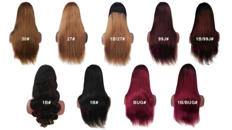 4X4 13X4 13X6 100% Brazilian HD Lace Front Human Hair Wigs, 180% Density Pre Plucked Lace Closure Frontal Wigs for Black Women