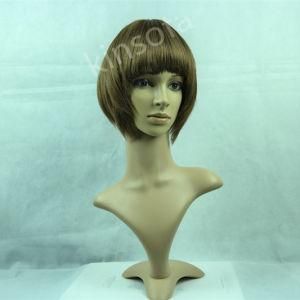 Virgin Indin Hair, Machine Made 100% Human Hair Wigs