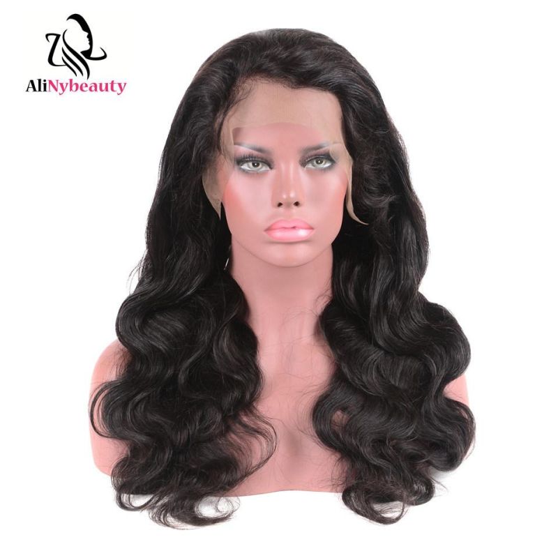 Factory Price Body Wave Virgin Brazilian Hair Full Lace Human Hair Wig