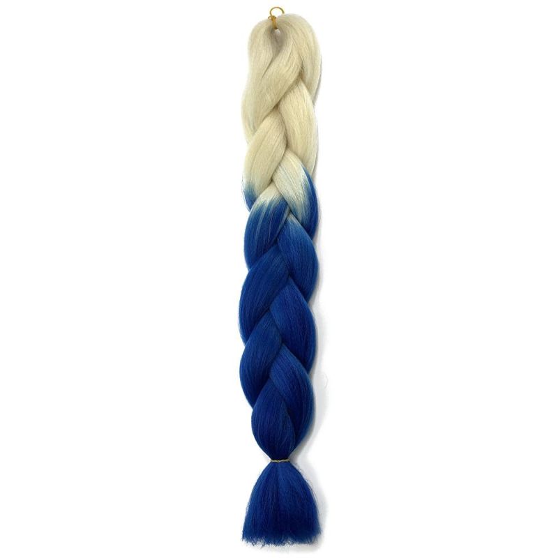 Kbeth Synthetic Fiber Hair Decoration Big Braid Ladies Custom Accept 26inch Two Tone Colors Series 1PCS/Bag Hair Extension in Stock