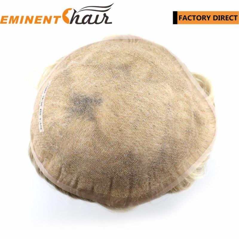 Mongolian Hair Full Lace Stock Hair Replacement