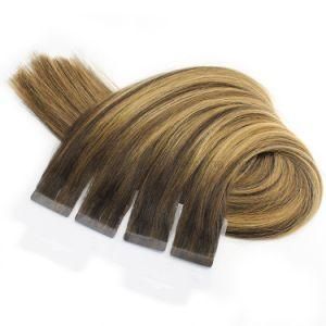 Top Quality Factory Wholesale Price 100% Virgin Human Hair Extensions Tape Hair Prebonded Hiar with Full Cuticles
