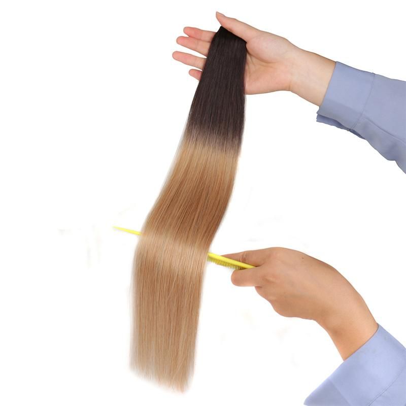 100% Human Hair Double Drawn Remy Hair Natural Color