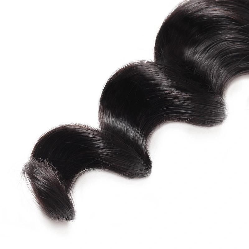 Loose Deep Wave Brazilian Bundles Human Hair Weft Extensions From China