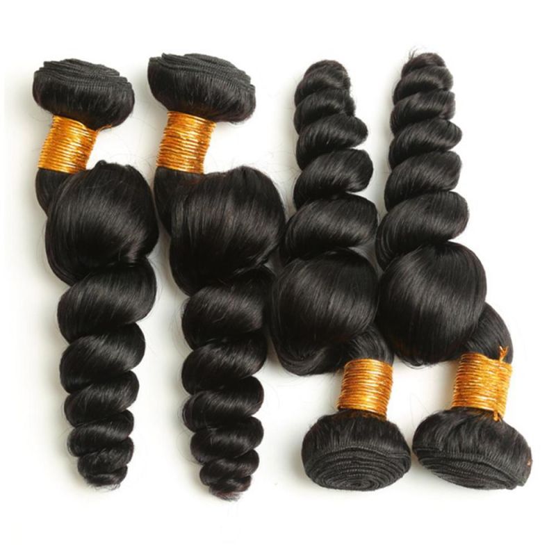 Kbeth Popular and Top Quality 100% Virgin Brazilian Deep Loose Wave Bundles Human Hair Extensions Unprocessed Hair for Black Women