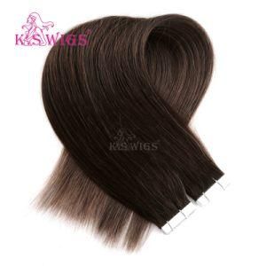 No Tangle Unprocessed Brazilian Human Virgin Wholesale Tape in Hair Extentions