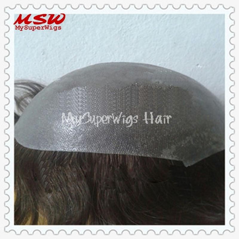 2022 V-Looping Extra Thin Poly 0.02mm Men′ S Hairpiece