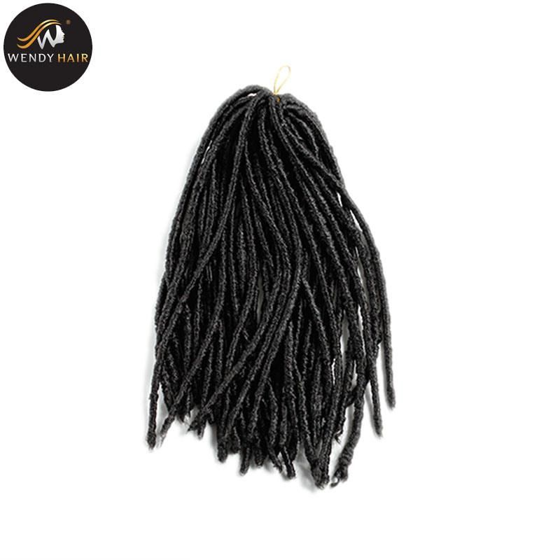Wendyhair Wholesale Hair Dreadlock Vendor Synthetic Hair Extention