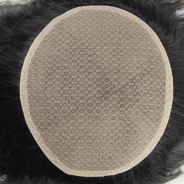 Invisible Knots Silk Top All Over High Top Women′s Hair System
