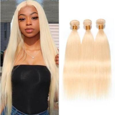 Brazilian Blond 613# Color Straight Human Hair Bundles