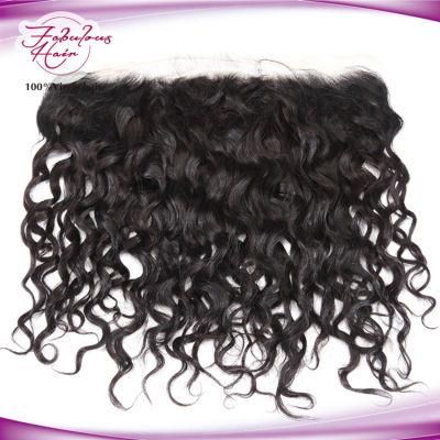 Virign Human Hair Lace Frontal 13*4 Natural Wave Wholesale Price
