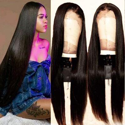 Straight Human Hair Lace Front Wig 26 Inch
