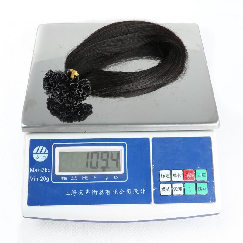 Fusion So Cap Quality Itakly Keratin with Flat /U-Tip, Flat-Shaped Pre-Bonded Remy Hair Extension