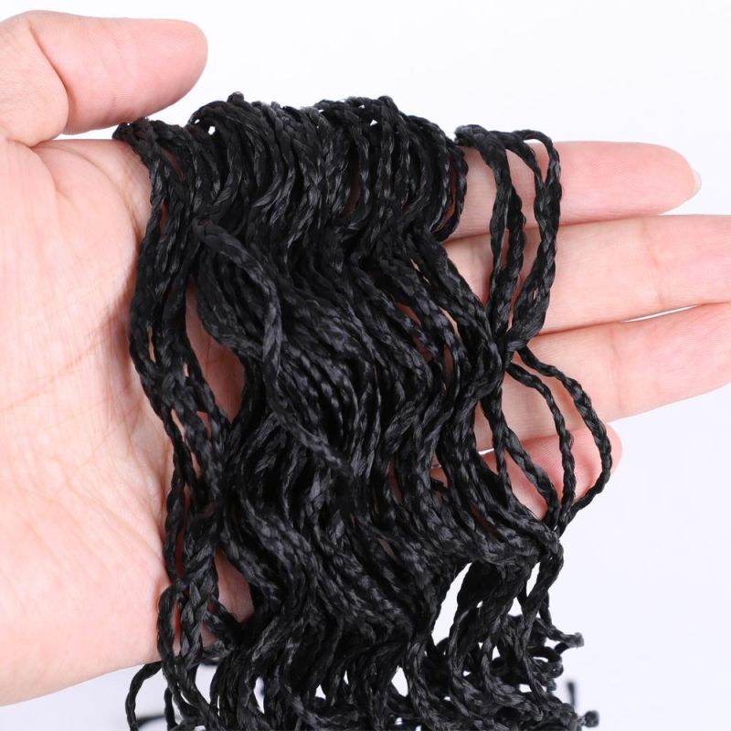 28inch Synthetic Afro Curly Zizi Crochet Braids Hair Extension 3X Box Braiding Hair