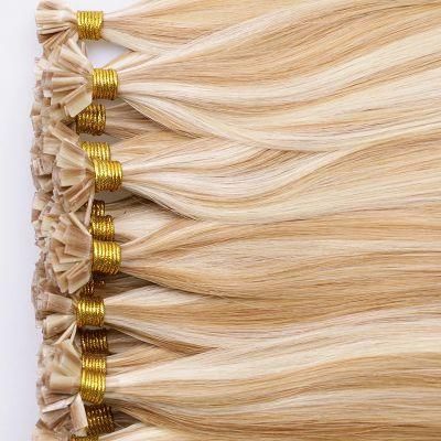 Remy Nail Hair Extensions Straight 14&quot; 18&quot; 22&quot; U Tip Hair Keratin Pre Bonded Hair European 50PC 100PCS