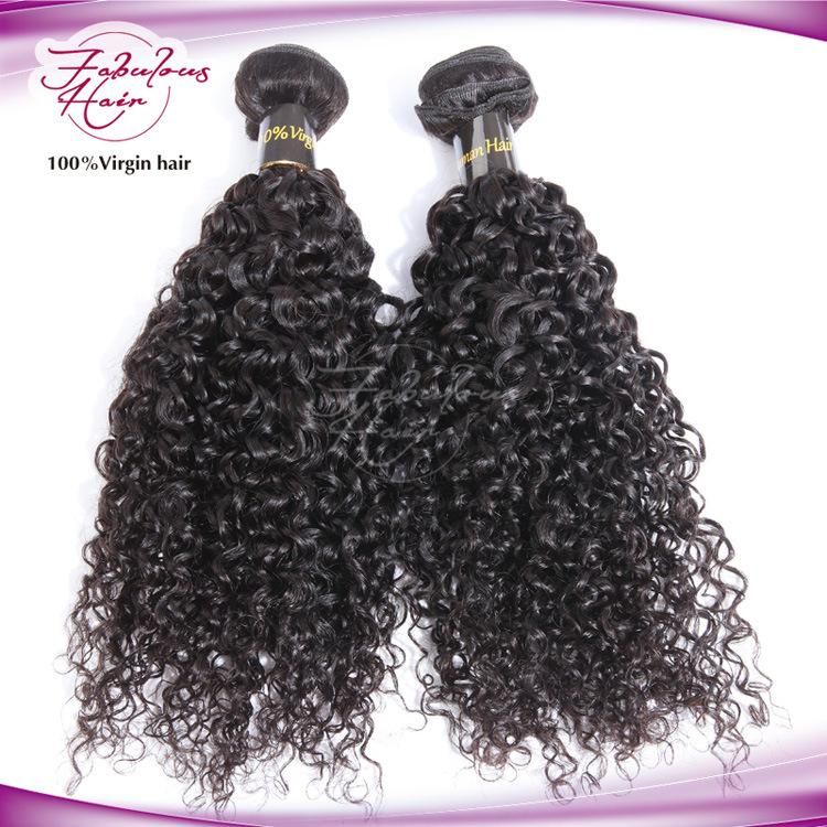Factory Price Curly Virgin Human Hair Bundles Hair Weave