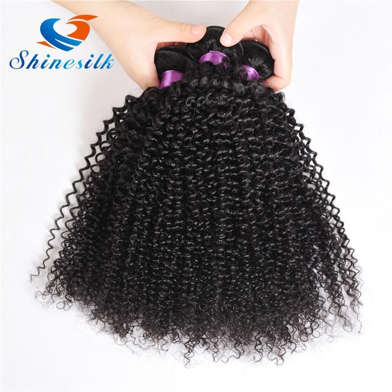 Human Hair Weave Kinky Curly Wholesale Virgin Peruvian Remy Hair