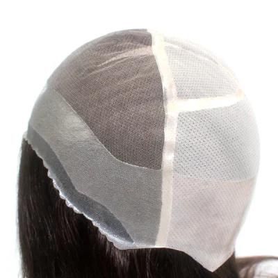 Ntw2 Fine Mono Base with Lace Front and Elastic PU on Sides Back Women&prime;s Wig