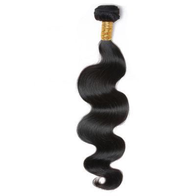 Peruvian Body Wave Virgin Hair Double Weft Human Hair Extension Natural Black