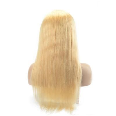 Blonde and Straight Women&rsquor; S Real Human Hair Full Lace Lw1-S Women Hair Systems