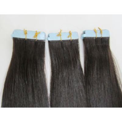 100% Wholesale Brazilian Hair Super Blue Double Tape Hair Extension