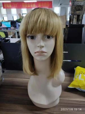 Raw Brazilian 100% Human Hair Colored Bob Wigs