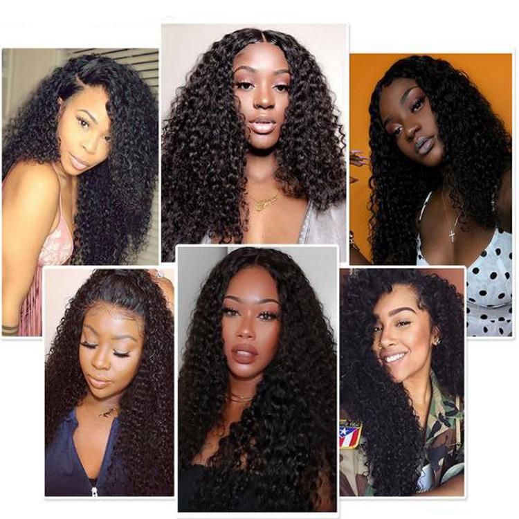 Deep Wave Bundles 100% Human Virgin Hair Extension 3 4 Bundles Brazilian Water Wave Curly Hair Bundles