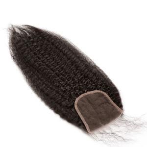Peruvian Remy Hair Kinky Straight Closure