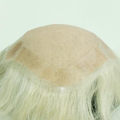 Ljc1379 Durable Synthetic Human Hair Replacement System
