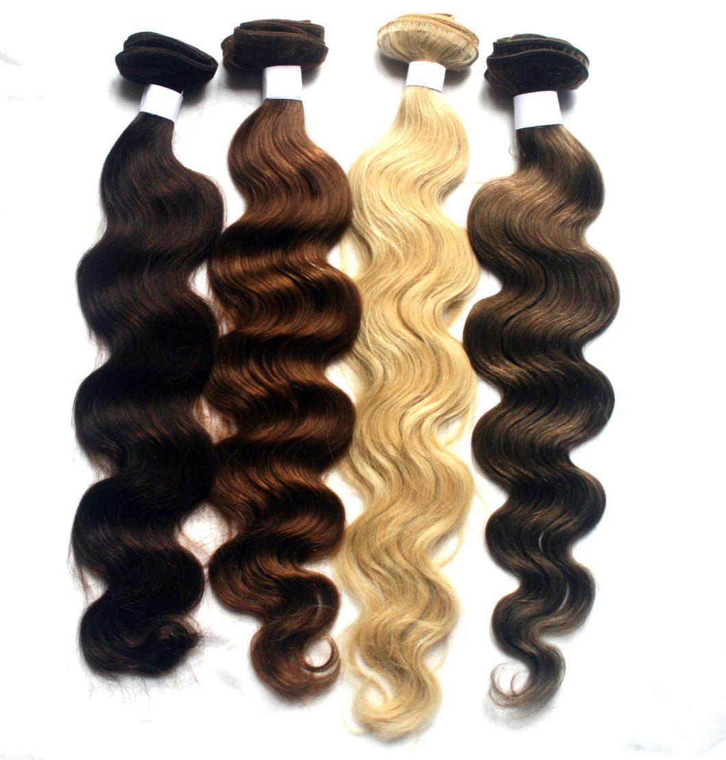 Virgin Hair Human Hair Weft Remy Human Hair Extension (AV-HE005A)