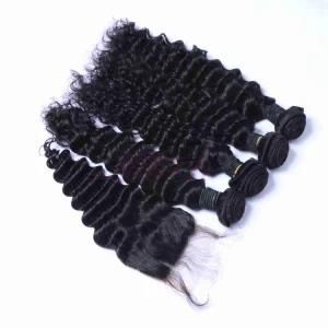 Lab Factory Water Wave Human Hair Bundles