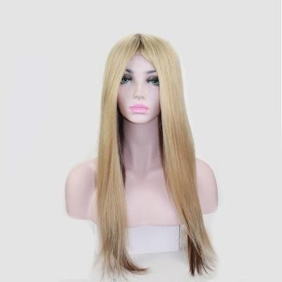 Lw2999 Lace with Silk Top Natural Human Hair Replacement for Women
