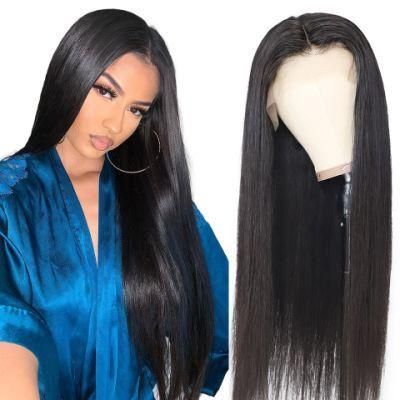 Brazilian Straight Lace Wigs 150% Denisty Natural Color 13X4 Lace Front Wigs Human Hair 12&quot;