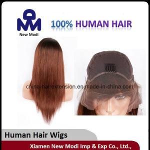 Fashion Straight Human Hair Wig Front Lace Wig Lady Wig