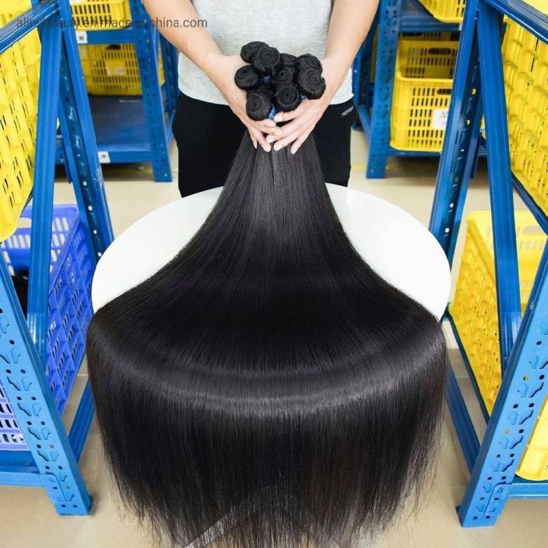 Free Sample Hair Bundle Virgin Cuticle Aligned Hair From India, Raw Virgin Indian Human Hair, Raw Indian Temple Hair Vendor