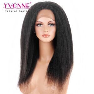 New Fashion 360 Lace Wig Kinky Straight Lace Frontal Wig True Human Hair