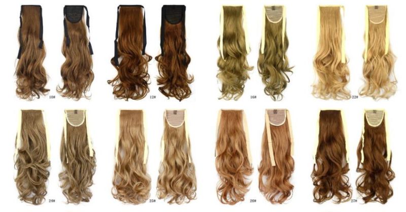 Ponytail Drawstring Synthetic Ponytail Hair Extensions Synthetic Hair