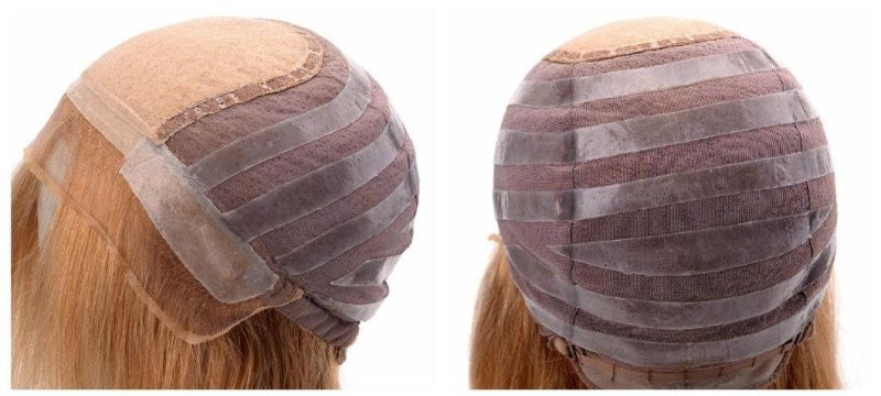 Customized Silk Top Glueless Wig High Quality Human Hair Women Toupee