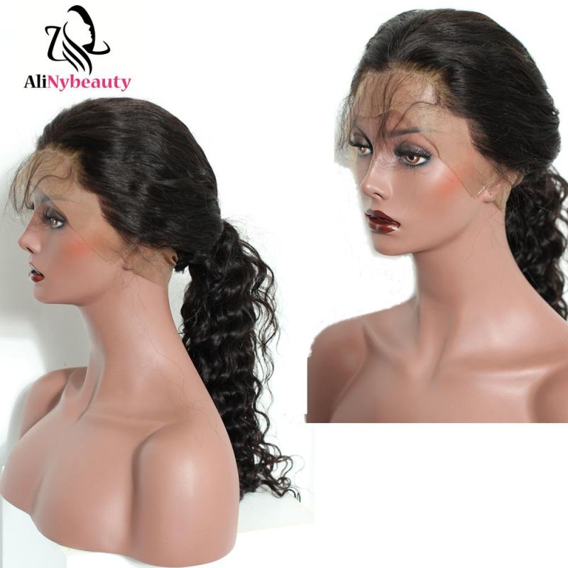 Wholesale Brazilian Human Virgin Hair Loose Wave Full Lace Wig
