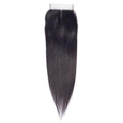 Middle Part Lace Closure Straight 4X4 Human Hair Lace Closure