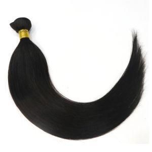 16&quot; #1b Remy Human Hair Extensions Natural Black Silk Straight